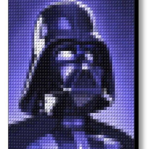 Art | Star Wars Darth Vader Lego Framed Mosaic Limited Edition Numbered ...